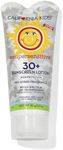 California Kids Super Sensitive SPF 30+ Sunscreen Lotion | Broad Spectrum | Titanium Dioxide | Unscented Hypoallergenic Mineral Sunscreen | Kids Sunscreen With Tint | 82 g / 2.9 oz.