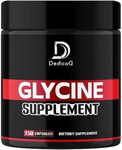 1000Mg Glycine Supplement - Support for Cognitive Function, Mood, Joint & Muscle Support - 150 Capsules for 75 Servings