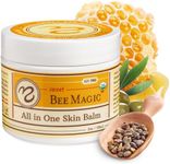 Sweet Bee Naturals - Sweet Bee Magic, All In One Healing Organic Skin Balm. Organic Skin Aid, Small Batch Crafted in USA, Certified Organic, All Natural Skin Aid- 2 Ounce Jar