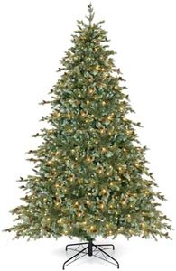 DORTALA 8 FT Prelit Christmas Tree Green LED