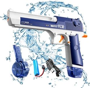Snowall Electric Water Gun with Long Range,Automatic Squirt Gun for Kids and Adults, Long Distance Water Pistol for Pool Beach Outdoor Play