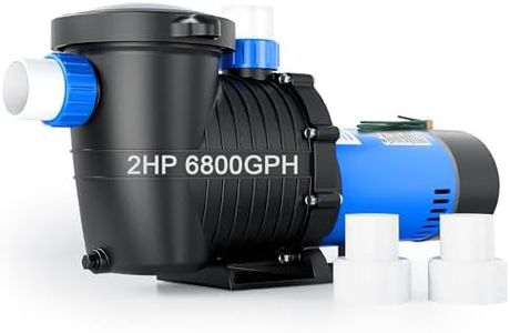 FOTING In/Above Ground Pool Pump, Self Primming (Dual Voltage, 2HP, 6800GPH, 115V/230V)