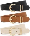 XZQTIVE 3 Pack Women Belts For Jean