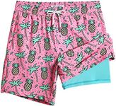 maamgic Swim Trunks Men 2 in 1 Mens