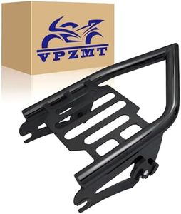 Sissy Bar Backrest Detachable Luggage Racks Fits for 2006-2020 Harley Davidson Sportster XL 883 1200 Softail FLSTF FLST FLSTC FLSTSC Dyna (Black)