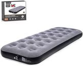 DENNY Single Airbed Inflatable Mattress, Waterproof Camping Mattress Air Bed, Quick Inflatable Air Mattress for Adults & Kids, Blow Up Mattress Air Bed (Single)