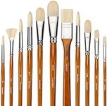 Fuumuui Oil Paint Brushes, 11pcs Pr