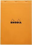 Rhodia Stapled Notepad, Orange, 1 (