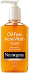 Neutrogena Oil Free Acne Wash Face 