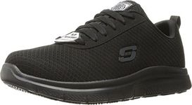 Skechers Work Flex Advantage SRBendon Mens Oxford, Black, 12