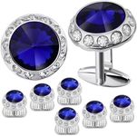 HAWSON Birthstone Tuxedo Studs and 