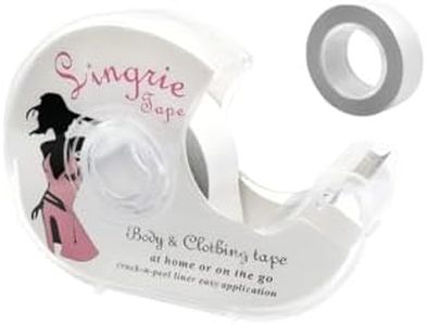 Double Sided Cloth Tape, 5 Metres Fabric Fashion Tape for Women, All Day Strength Tape Adhesive, Invisible and Clear Tape for Sensitive Skins