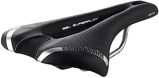 selle ITALIA Unisex-Adult MAX SLR Gel Superflow 044H901IKC001, Black, 275 x 145mm