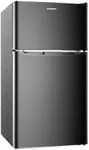 BANGSON Mini Fridge with Freezer, 2