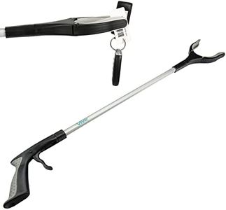 Vive Reacher Grabber 32" - Extra Long Mobility Aid - Rotating Hand, Heavy Duty Grip Arm - Reaching Assist Tool for Trash Pickup, Litter Picker, Garden Nabber, Disabled, Handicap Arm