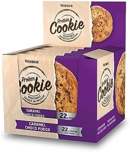 Weider Protein Cookies Caramel Choco Fudge 12 x 90 g. Galleta de proteínas 100% vegana