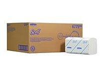 Scott, 6775, InterFolded Hand Towels , 1 Ply, White, 15 Packs x 320 Sheets