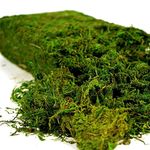 USMOLA Artificial Moss, 16OZ Fake Moss for Crafts, Decorative Moss for Table Centerpieces Fairy Garden Wedding Party Decor, Faux Moss for Potted Plants, 455gr (Fresh Green)