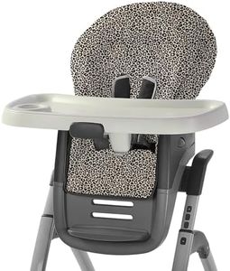 UKJE Graco High Chair Cushion- Baby High Chair Cushion- Compatible with Graco 6-in-1 Convertible High Chair- Eating High Chair Cushion for Baby- Seat Cushion - Sand leopard