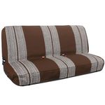 XCAR Durable Saddle Blanket Truck Seat Cover Universal for Trucks and Car Front or Rear Bench Seat Brown