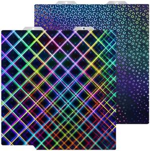 HIKUDIY New Upgraded 184x184mm H1H Build Plate for Bambu Lab for Bambu Lab A1 Mini, Smooth Kaleidoscope + Smooth Skynet Spring Steel Plate Flexible Plate for Bambu Labs 3D Printer
