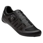 PEARL IZUMI Men's Attack Road Cycling Shoe, Black/Black, 44