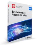 Bitdefender Premium Unlimited VPN - 10 Devices | 1 Year Subscription | PC/Mac/Android/iOS