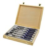 M750 Splitproof Pro Bevel Edge Chisel Set, 6 Piece