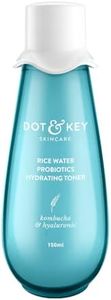 Dot & Key Rice Water Hydrating Toner With Hyaluronic |Rice Water Toner For Dry Skin, Sensitive Skin & Oily Skin |Alcohol-Free |Quick Absorbing & Non Sticky, For Hydrated Skin |Exfoliates Pores |150ml