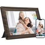 32GB FRAMEO 10.1 Inch Smart WiFi Digital Photo Frame 1280x800 IPS LCD Touch Screen, Auto-Rotate Portrait and Landscape, Share Moments Instantly via Frameo App from Anywhere