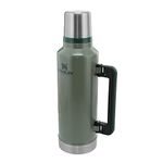 Stanley Classic Legendary Thermal Flask 1.9L - Keeps Hot Or Cold For 45 Hours - BPA-Free Insulated Bottle - Stainless Steel Coffee Flask - Leakproof - Dishwasher Safe - Green