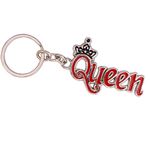 AUGEN Queen 2 Stainless Steel Keychain Metal For Gifting With Key Ring Anti-Rust (Pack Of 1)