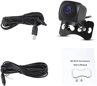 Rear Front View 5G WiFi Camera Reversing Camcorder Screw Mounted Automobile