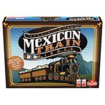 Goliath Games: Mexican Train Dominoes Game | Dominoes Set for Adults and Children | Contains 91 Dominos and 8 Unique Train Movers | For 1-8 Players Ages 6+