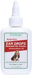 Forticept Dog and Cat Ear Infection Treatment, Dog Ear Drops with 1% Hydrocortisone 2 oz