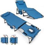 GYMAX Tanning Chair, 400LBS Beach L