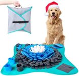 Friendly Barks 25’’ Snuffle Mat for Dogs Large Breed, Dog Feeding Mat | Enrichment Toys to Encourage Dogs Foraging Skills and Slow Eating, Dog Mental Stimulation Toys (Large Snuffle Mat)