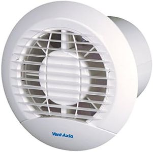 Vent-Axia 427282 100mm Axial Bathroom/Toilet Fan with Timer, 230 V, White