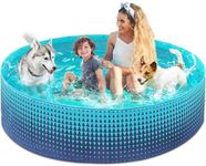 Jasonwell Foldable Dog Kiddie Pool 