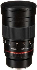 Rokinon 135mm F2.0 Telephoto Lens for MFT