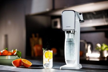 Art Sparkling Water Maker – White Carbonator Machine