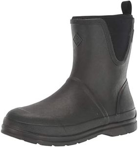 Muck Boot Men's Muck Originals Pull on Mid Rain Boot, Black, 13