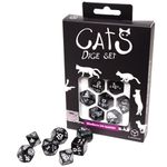 Cats Modern Dice Set Waffle