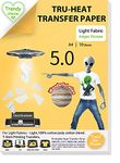 TransOurDream Tru-Heat Transfer Paper Inkjet Alien Series 10 Sheets A4 for Light Fabric & White T-Shirts Iron On Transfer Paper Printable Vinyl Htv Personalised T-Shirts Printing (TOD-05-10)