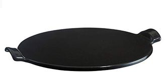 Emile Henry 797514 Pizza Stone Round 14.5", Charcoal