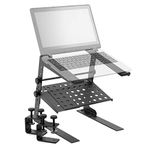 Tiger Laptop Stand/DJ Stand with Shelf and Clamps