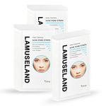 LAMUSELAND Deep Cleansing Pore Strips, 30Pcs Nose Strip Set for Blackhead Removal Cleaner Facial Mask for Women Men (30 Strips)