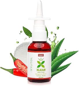 Xlear MAX Natural Xylitol Saline Nasal Spray with Capsicum and Aloe, 45 ml (Pack of 1)