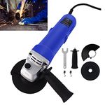 2000W Electric Angle Grinder, 115mm 4.5 inch Grinding Tool 12000 RPM with Wheel Guard, Wheel Disc for Metal,Tile Cutting and Grinding