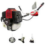 Balwaan Krishi BX-52 Brush Cutter 2 Stroke Side Pack Machine 52cc Extra Power Torque Engine|80T, 3T Blade, Tap n Go for Agriculture, Gardening, Lawn Grass Trimming Eco Series Free 500ml Engine Oil